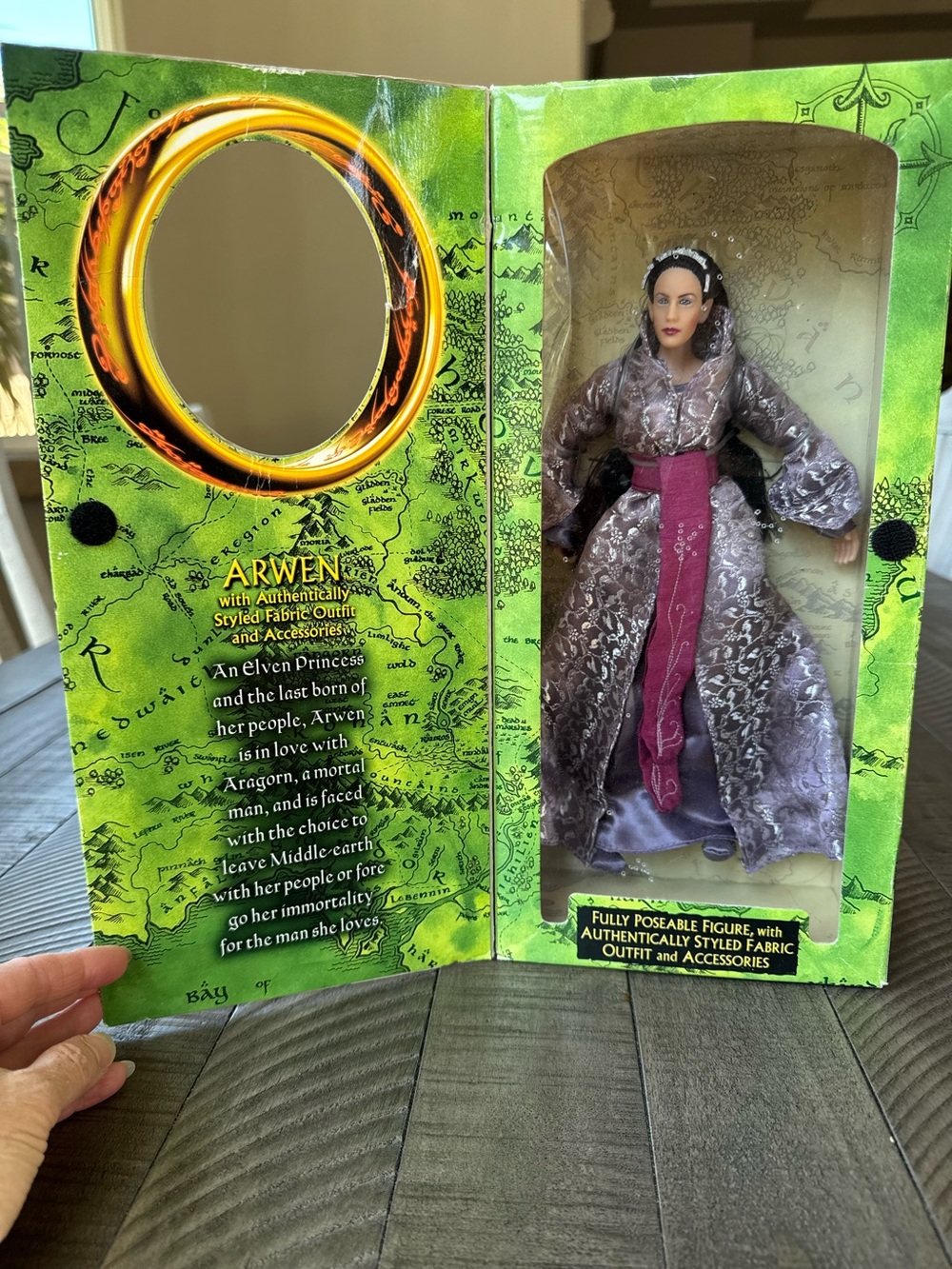 The Lord Of The Rings Authentic Arwen Collectible Figure - Liv Tyler Doll